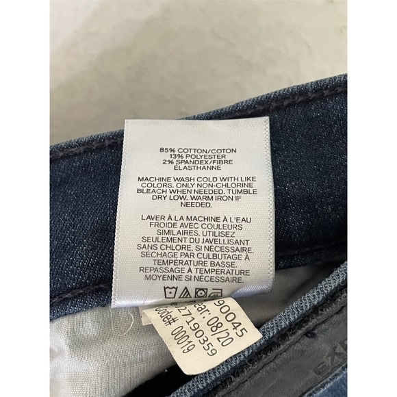 Express 8 High Rise Skinny Rinse Stretch Denim Womens Jeans - Picture 3 of 10